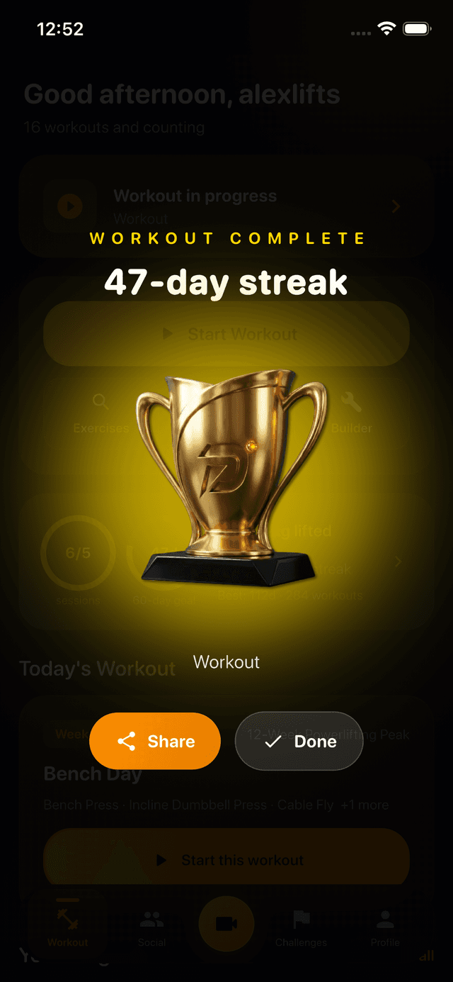 DilFit app tracking